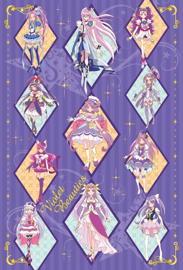 【プリキュア】紫キュアも増えたなぁ・・・