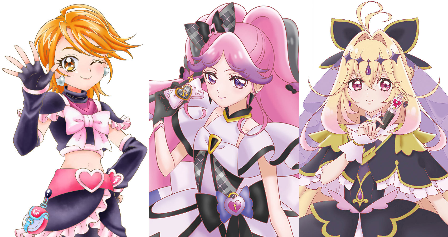 【プリキュア】黒キュアさん、ついに3人になるｗｗｗｗｗｗｗｗｗｗ