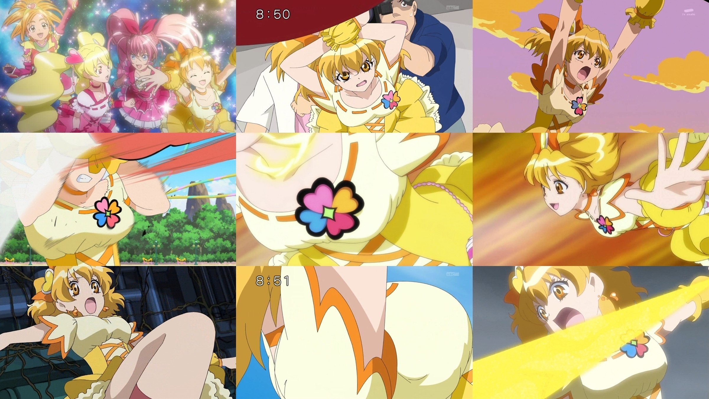 【画像】プリキュアにも胸あってもいいよな？