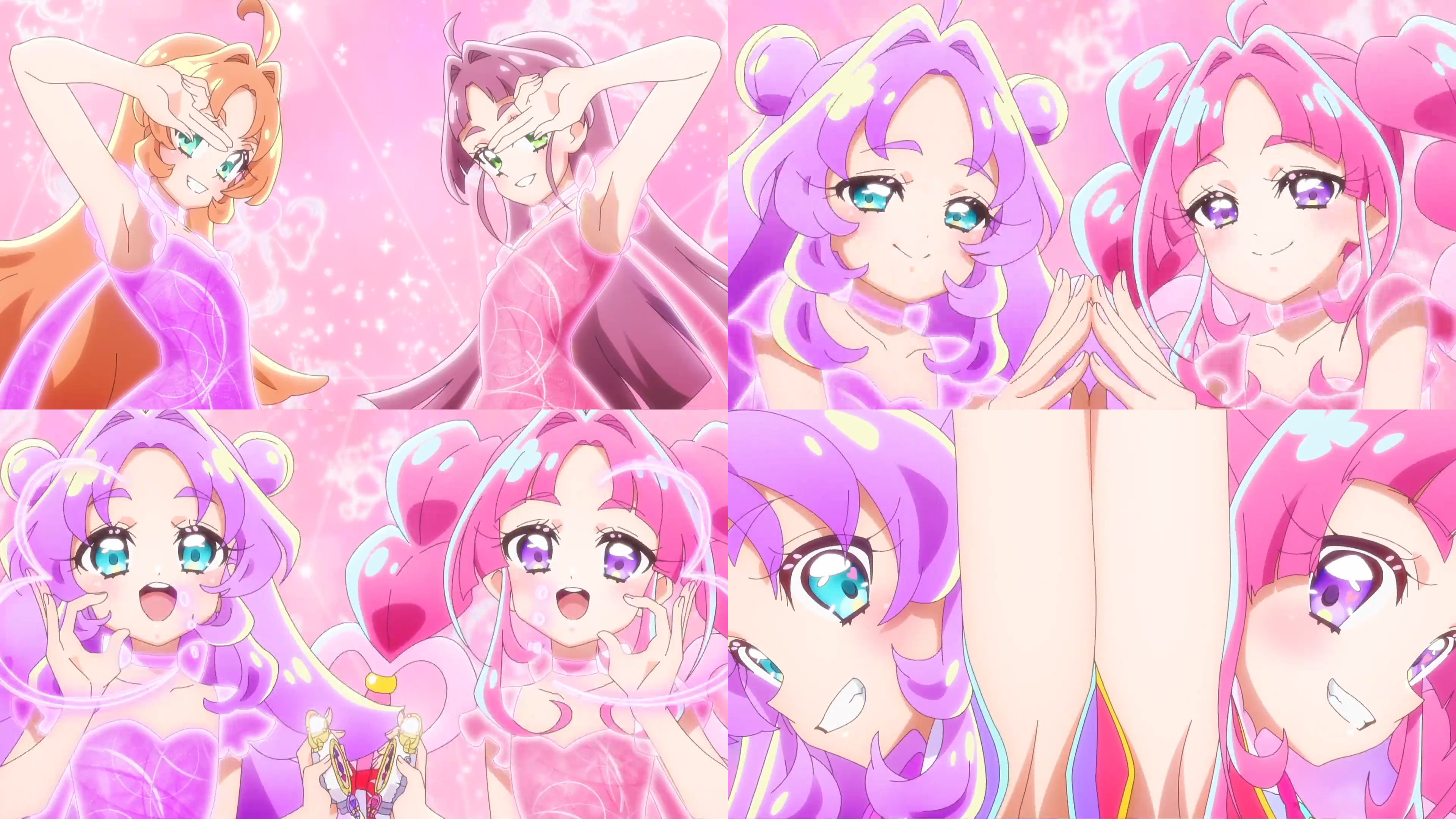 【画像】名探偵プリキュア、変身シーンがエチエチすぎるｗｗｗｗｗｗｗｗｗｗ